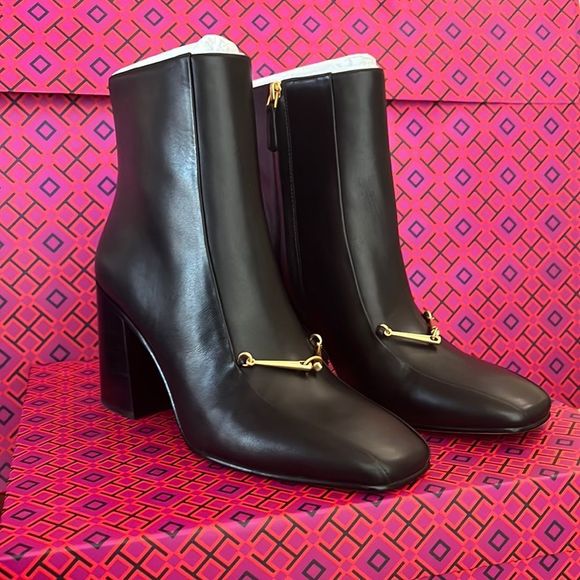 Tory Burch Shoes - Tory Burch ankle bootie in perfect black